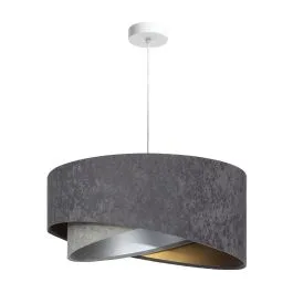Bezpieczne zakupy Asymetryczna lampa wisząca Galaxy Grafitowa/szara/srebrna/złota 060-080 BPS Koncept