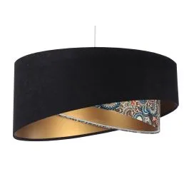 Bezpieczne zakupy BPS KONCEPT 060-097 BONI GALAXY CZARNA Z KOLOROWYM ORNAMENTEM 1XE27 ZWIS
