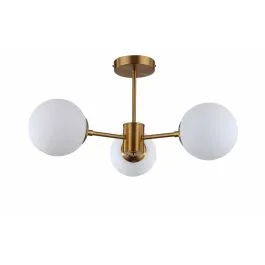 Lampa wisząca Roma 3 złota 3xE14 Ostatnia szansa