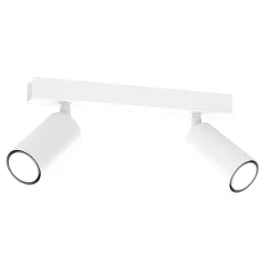 LAMPA SUFITOWA HUDSON WHITE 2XGU10 Cena promocyjna