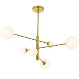 Zniżka Lampa wisząca Dorado złota 6xG9