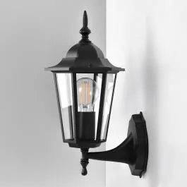 Hit sprzedaży KAJA K-5009A UP CZARNY STANDARD KINKIET