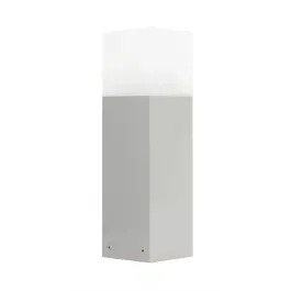 Promocja SŁUPEK OŚWIETLENIOWY SREBRNY 33 CM CUBE CB-330 AL