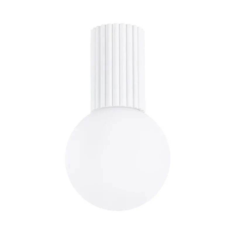Plafon lampa kula sufitowa HALO biały IP44 Sollux SL.1708 Premium