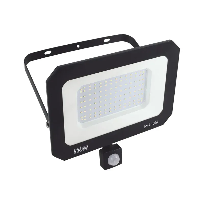 Wyprzedaż Naświetlacz LED mocny 100W Reflektor z czujnikiem ruchu przed dom