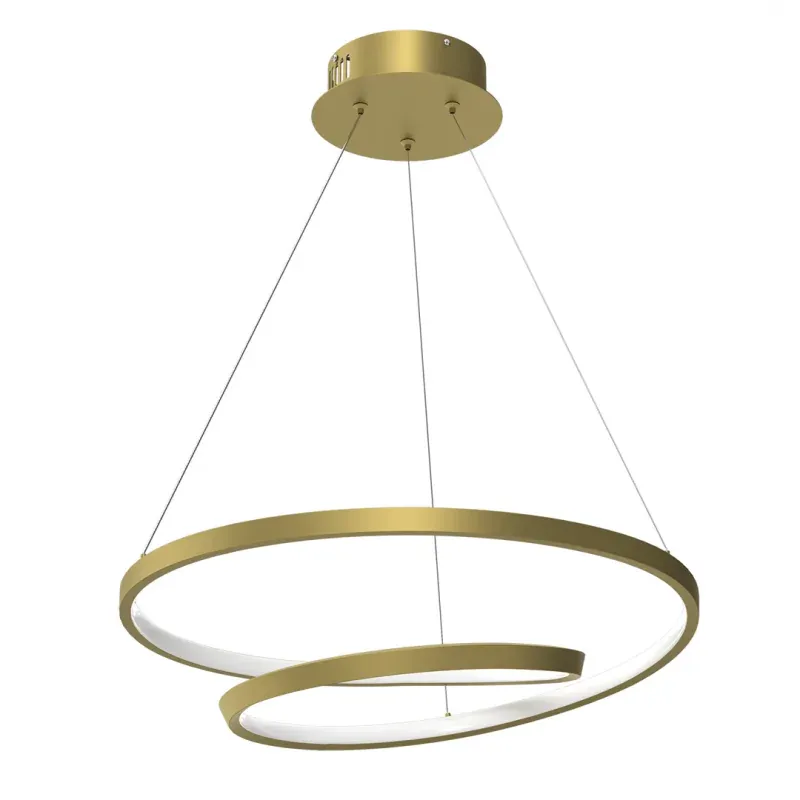 Popularny Złote oświetlenie wiszące LED 4000K 48W LUCERO ML7950 EKO-LIGHT