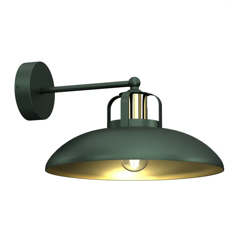Dodaj do koszyka Lampa ścienna butelkowa zieleń + złoto 1xE27 FELIX MLP7707 EKO-LIGHT