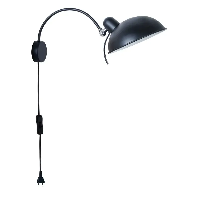 Wysoka jakość NORA LAMPA KINKIET 1X40W E14 CZARNY