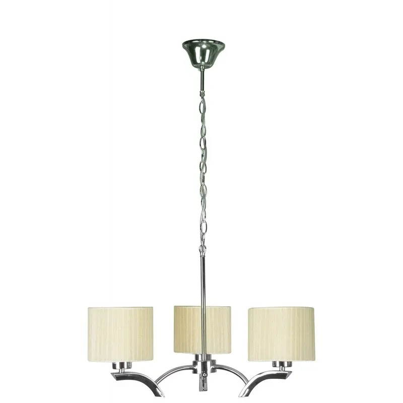 DRAGA LAMPA WISZĄCA 3X60W E27 KREMOWY Dodaj do koszyka
