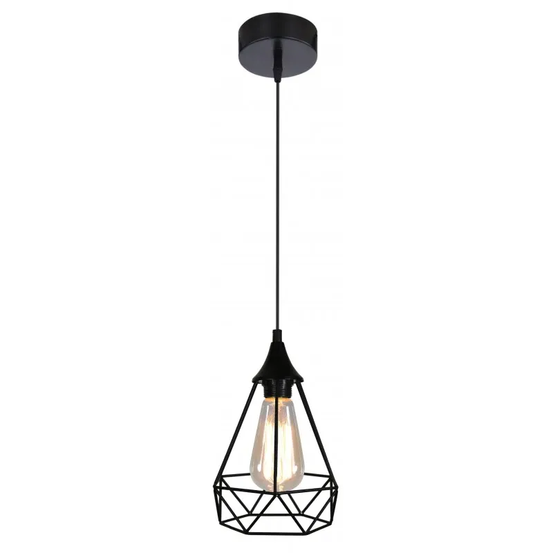 GRAF LAMPA WISZĄCA 1X60W E27 CZARNY Zniżka