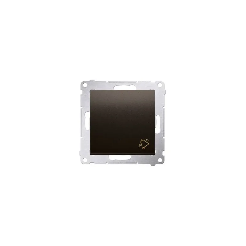 Przycisk dzwonek brąz mat DD1.01/46 Simon Basic Kontakt-Simon Ograniczona ilość
