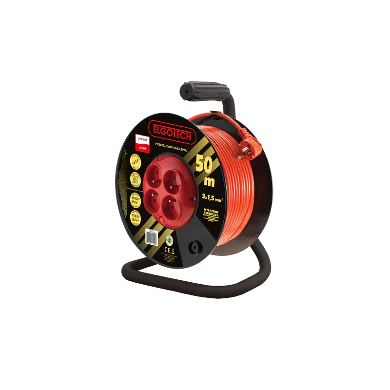 Kup online Przedłużacz Bębnowy 4Gn 50M 3X1,5Mm (Pzb-40-50Y)