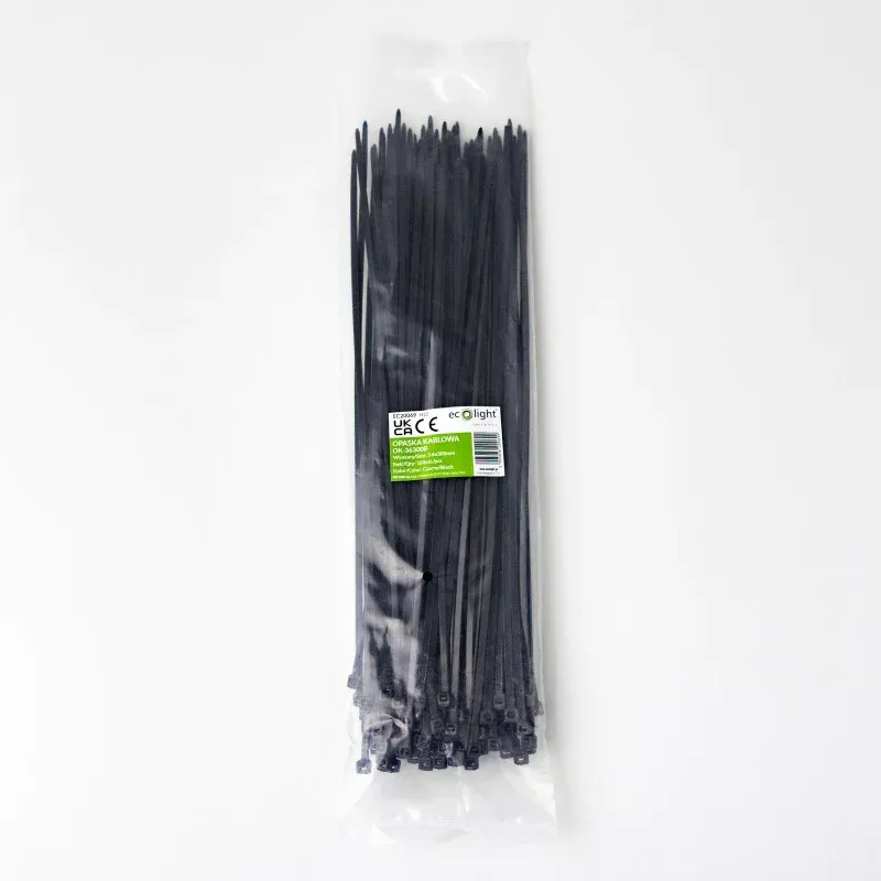 Opaska Kablowa Ok-36300B 3.6X300Mm Czarna Wybór klientów
