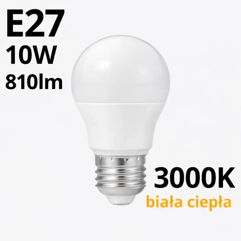 Dodaj do koszyka Żarówka Led E27 Gs 10W 810Lm - 3000K