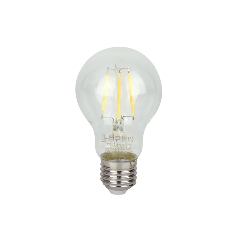 Led Line Lite Żarówka Led E27 4W 2700K 480Lm 220-240V Filament A60 Kulka Bezpieczne zakupy
