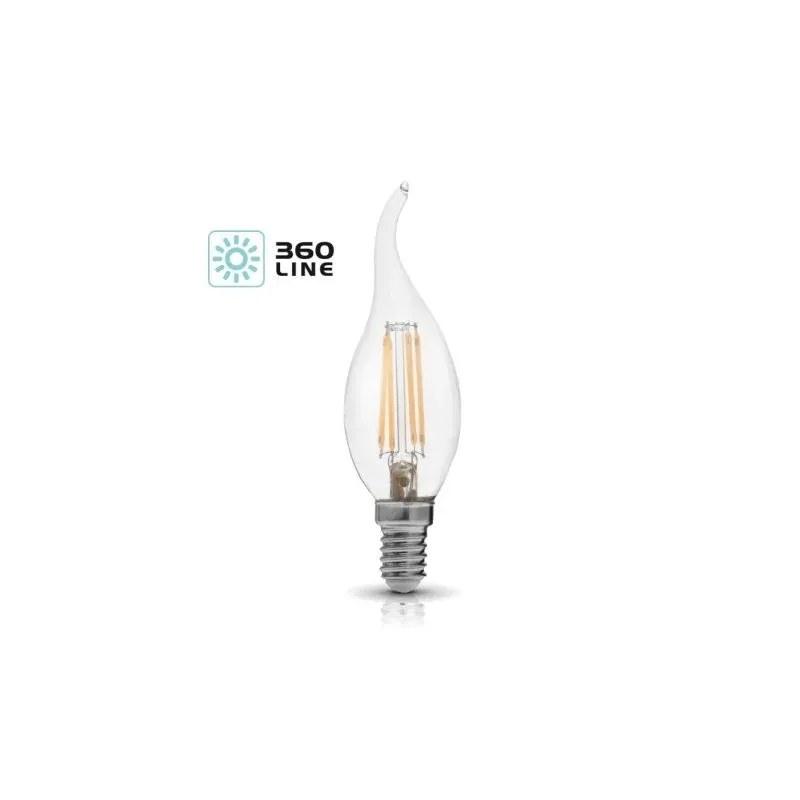 Nowy Żarówka Led E14 Fde 4W 440Lm - 3000K