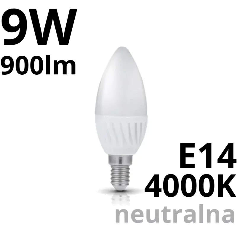 Kup teraz Żarówka Led E14 Sw Premium 9W 900Lm - 4000K