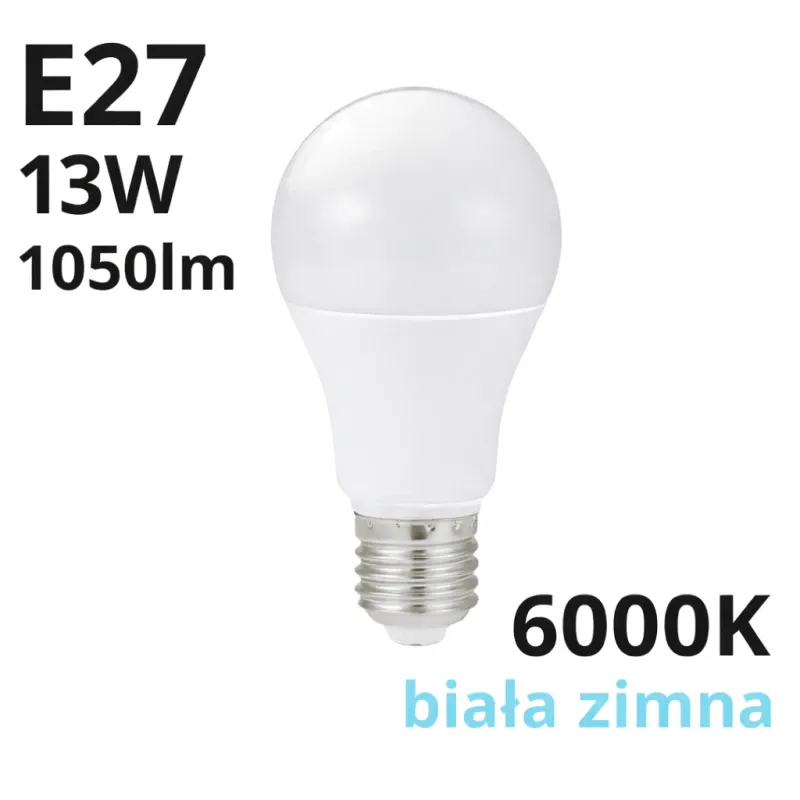 Żarówka Led E27 Gs 13W 1050Lm - 6000K Dodaj do koszyka