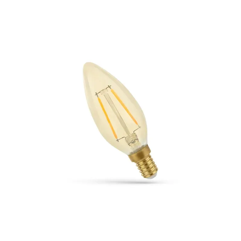 Kup teraz Żarówka Led 2W Świecowa E-14 230V - Biała Ciepła