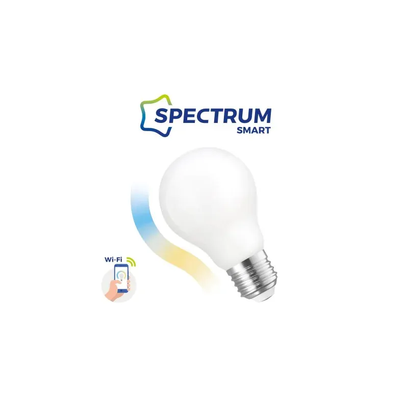 Żarówka Led E27 Gls 5W Cog Milky Cct+Dimm Spectrum Tuya Smart Bezpieczne zakupy