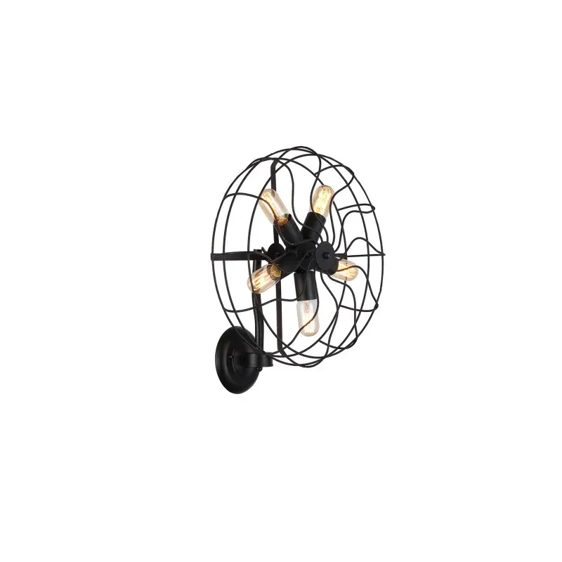 Kinkiet Loft Fan Wall E27 Nowość