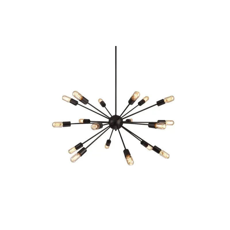 Lampa Industrialna Metalowa Czarna Orbit Premium