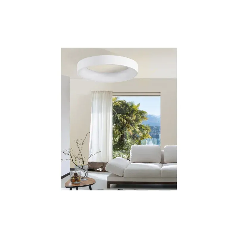 Szara Okrągła Lampa Sufitowa Sovana Top 80 Cct Grey 80W Ostatnia szansa