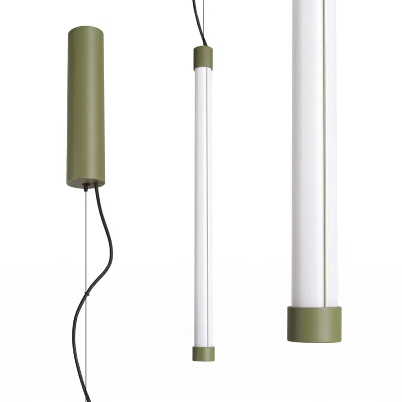 Cena promocyjna Lampa wisząca TRANG 50 zielona oliwka LED 4000K TH.883 - Thoro