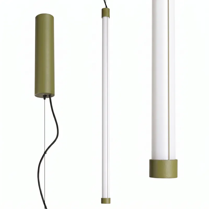 Lampa wisząca TRANG 75 zielona oliwka LED 3000K TH.853 - Thoro Niska cena