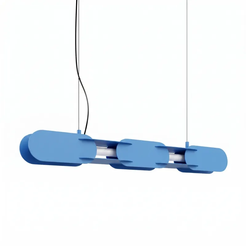 Lampa wisząca CHAIN 91 błękitna LED 4000K TH.812 - Thoro Tylko do końca tygodnia