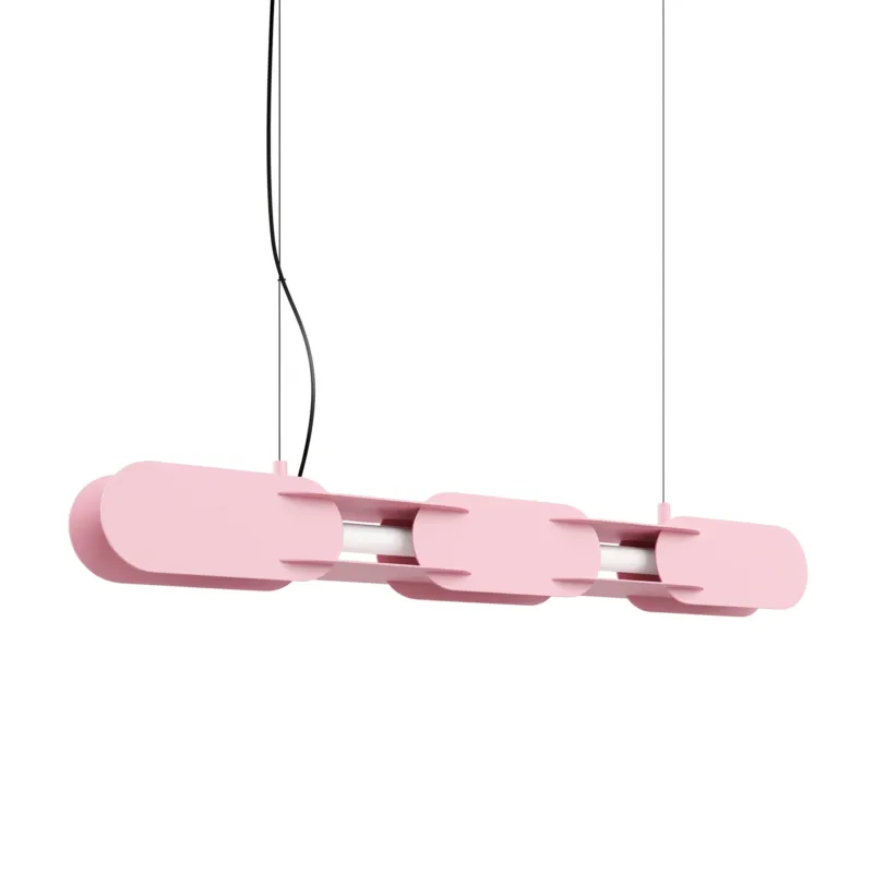 Nowy Lampa wisząca CHAIN 91 różowa LED 3000K TH.789 - Thoro
