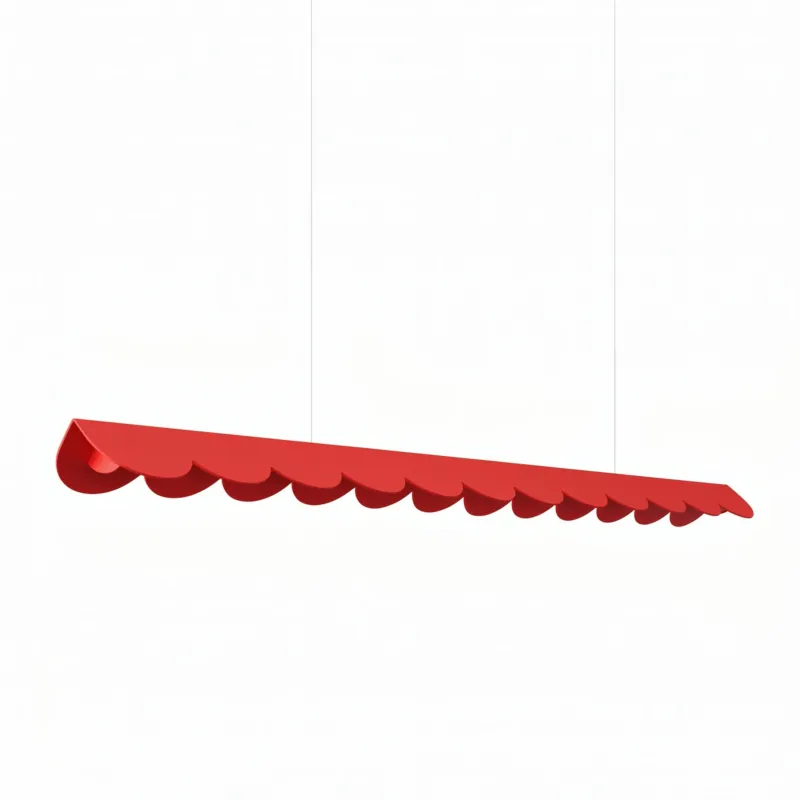 Darmowy zwrot Lampa wisząca BISCUIT 130 czerwona LED 3000K TH.725 - Thoro