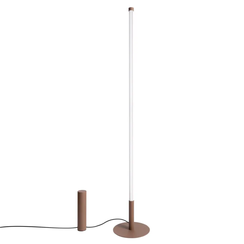 Tylko dziś Lampa podłogowa TRANG brązowa 3000K TH.718 - Thoro