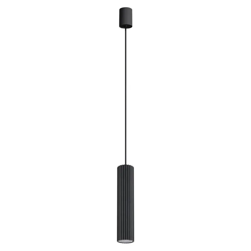 Dostępne od ręki Lampa wisząca IVAR 1 czarna LED 4000K TH.620 - Thoro