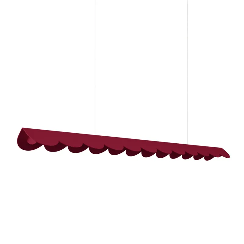 Wysoka jakość Lampa wisząca BISCUIT Burgundowy LED 3000K TH.560 - Thoro