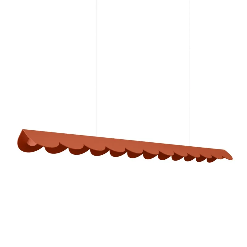 Niska cena Lampa wisząca BISCUIT Ochra czerwona LED 3000K TH.558 - Thoro