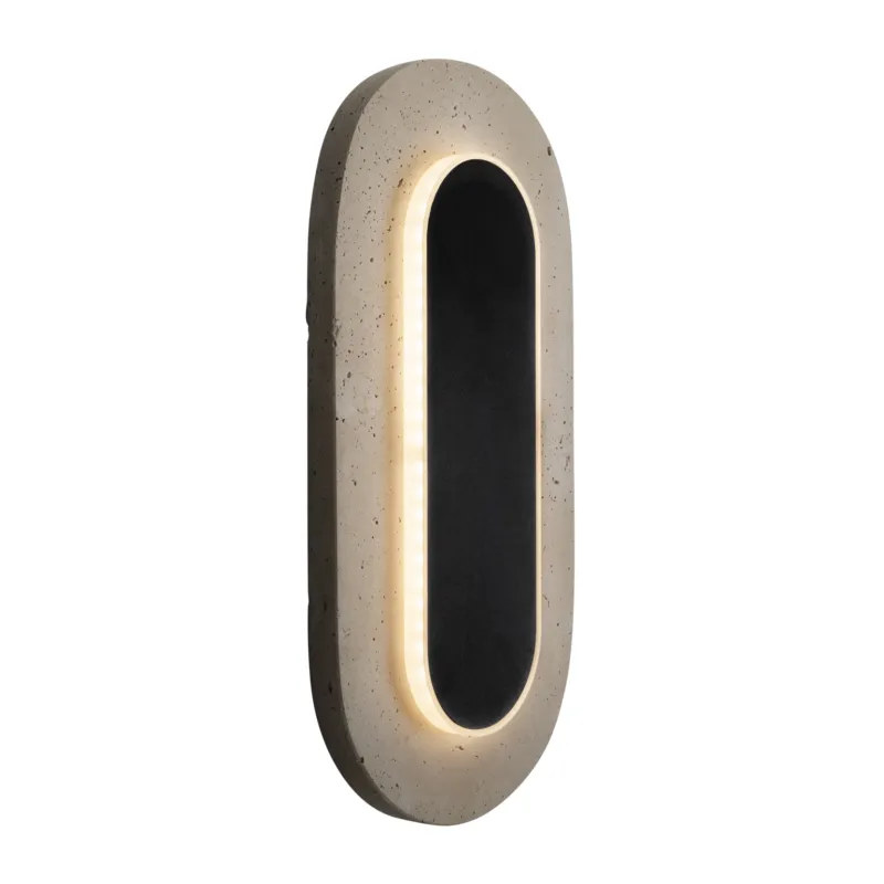 Kinkiet TRAVERTINO OVAL 10W W0393 - MaxLight Oferta limitowana