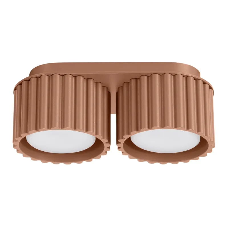 Plafon AURA 2 mocca GX53 SL.1808 - Sollux Kup teraz