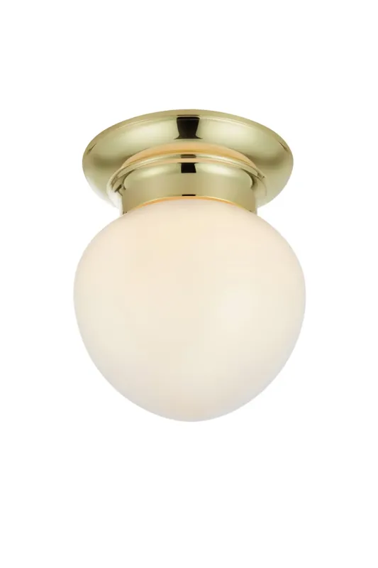 Lampa sufitowa RONDA 1L White/Brass IP44 109030 - Markslojd Tylko dziś