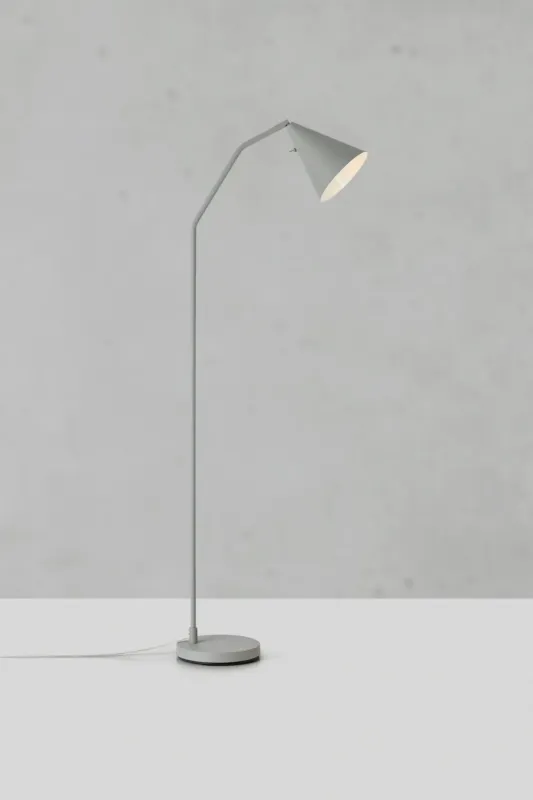 Wyjątkowa oferta Lampa podłogowa FUNIL 3-Step LED Grey 108891 - Markslojd