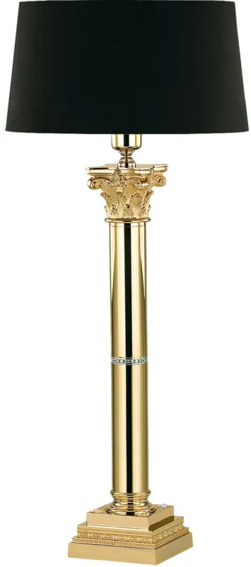 Elegancka lampa gabinetowa stołowa VERA z abażurem VER-LG-1(/A) - Kutek Kup online