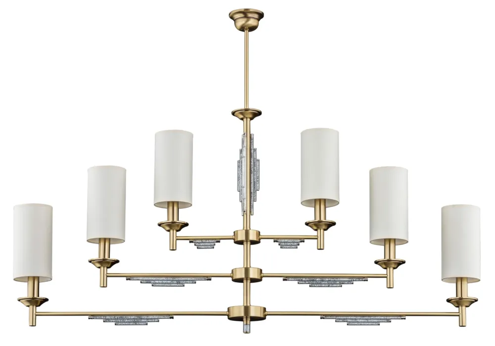 Elegancka lampa wisząca z abażurem FELLINO FEL-ZWL-6(/A) - Kutek Łatwy zwrot