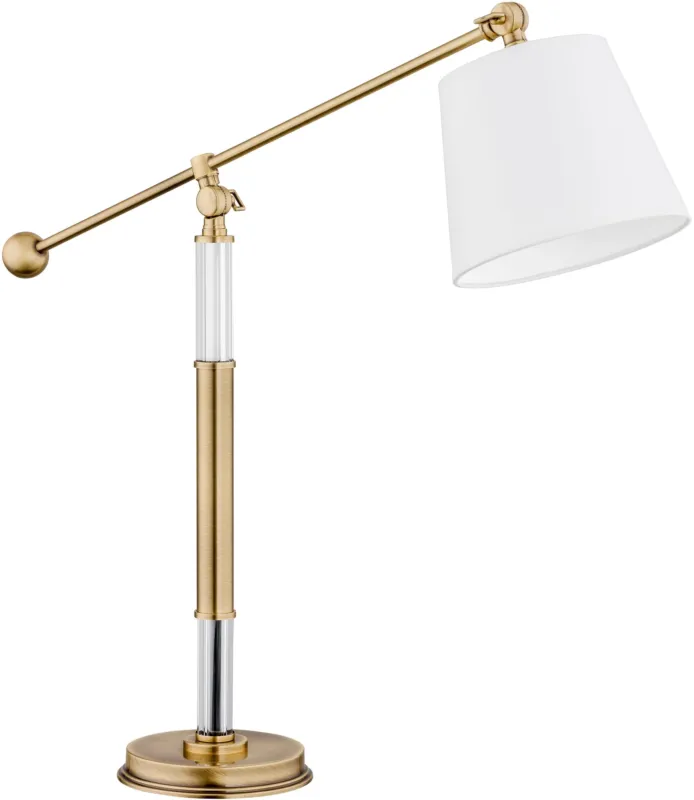 Nowy Lampa stołowa ruchoma TADEA z abażurem TAD-LG-1(/A) Kutek