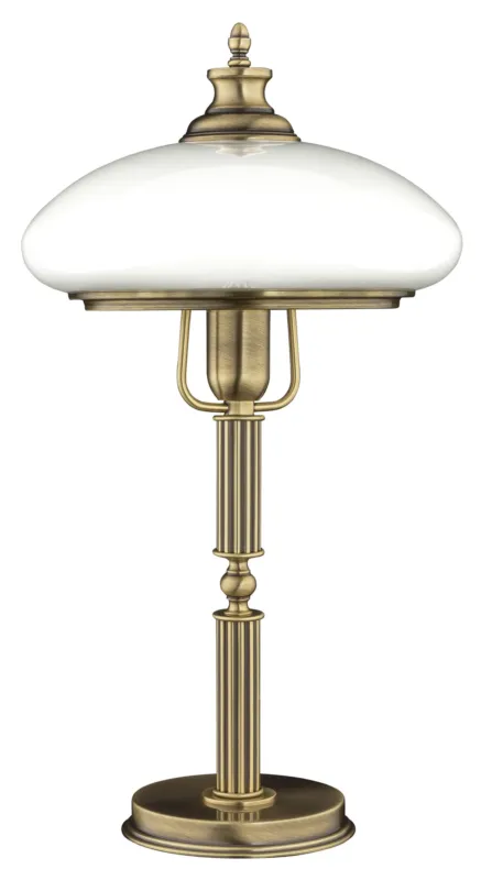 Oferta czasowa Lampa stołowa SORRENTO z szklanym kloszem SOR-LG-1(P) - Kutek