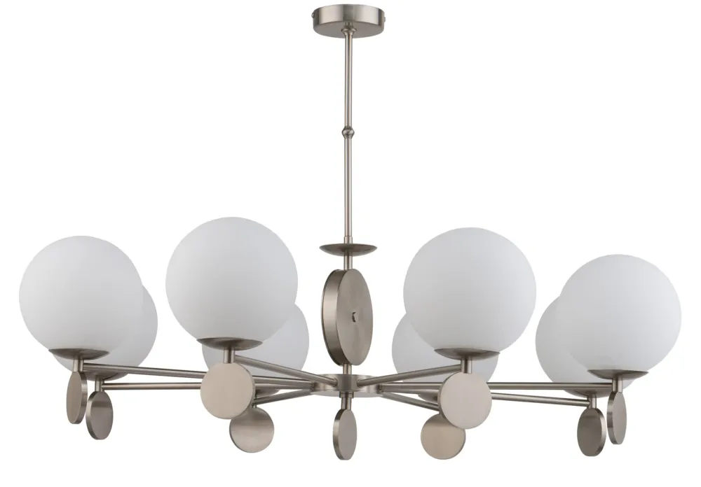 Lampa wisząca kulista na 8 kloszy Dimaro DIM-ZW-8- Kutek Hit cenowy