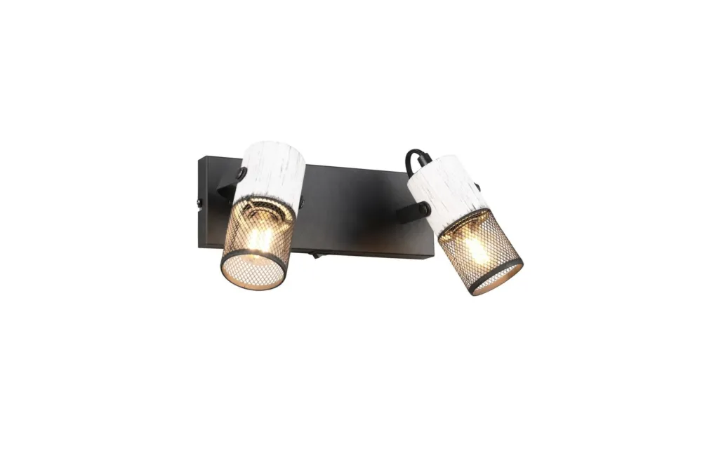 Oferta czasowa Kinkiet designerski biało-czarny TOSH 804370234 - Trio