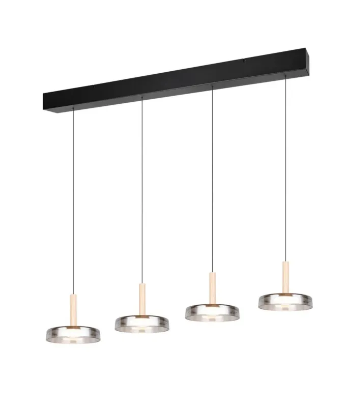 Najlepsza cena Lampa wisząca regulowana 4x7,5W LED CELESTE 354910432 - Trio