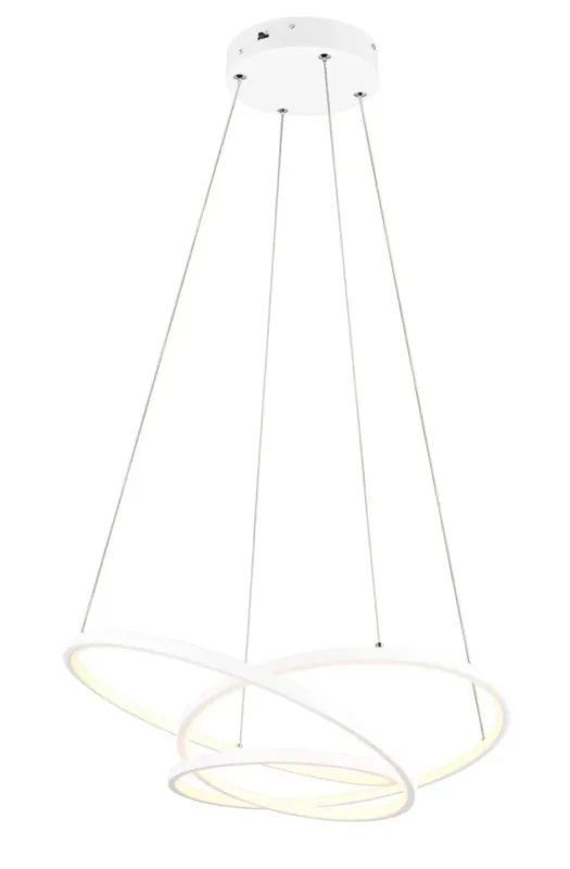 Lampa wisząca biały mat CCT 3-step DIM LED 34W DARVIN 349110131 - Trio Okazja