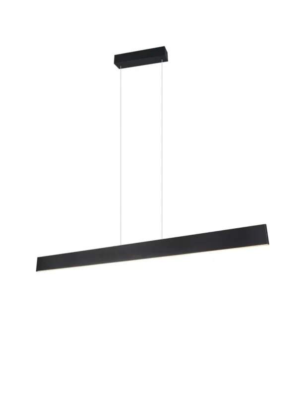 Bezpieczna płatność Lampa wisząca regulowana czarna CCT+DIM GALWAY 349710132 - Trio