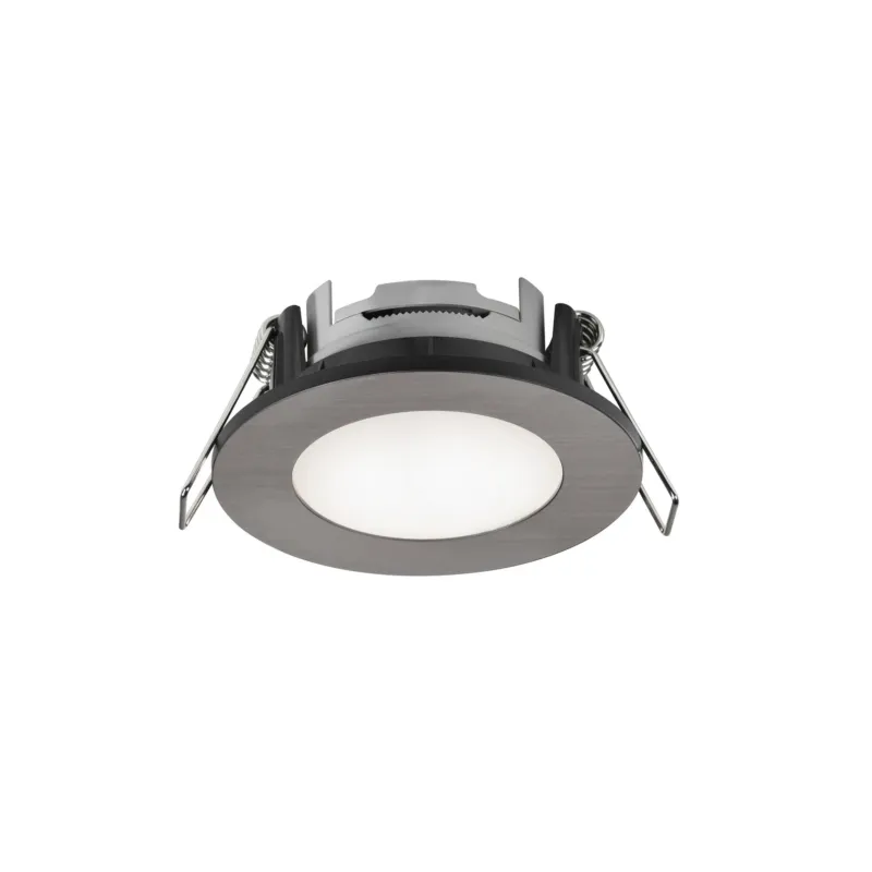 Darmowy zwrot Oprawy podtynkowa LEONIS Nordlux 1xModuł LED Tworzywo sztuczne Szczotkowany nikiel NO49200155 - Nordlux